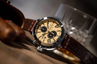 Thumbnail von U-Boat Classico 9568/A Classico 45 mm Tungsteno CAS 2 Herrenuhr Automatik Chronograph 10ATM