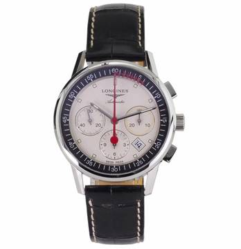 Longines Column-Wheel Chronograph Heritage L47544724 Herren Uhr Automatik Chronograph
