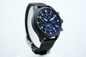 Thumbnail von IWC Fliegeruhr Chronograph Pilot Chronograph Edition Royal Maces 44,5mm - Siyah Seramik - IW389107 2022