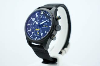 Thumbnail von IWC Fliegeruhr Chronograph Pilot Chronograph Edition Royal Maces 44,5mm - Siyah Seramik - IW389107 2022
