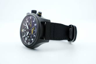 Thumbnail von IWC Fliegeruhr Chronograph Pilot Chronograph Edition Royal Maces 44,5mm - Siyah Seramik - IW389107 2022