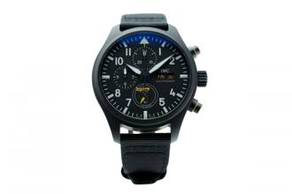 Thumbnail von IWC Fliegeruhr Chronograph Pilot Chronograph Edition Royal Maces 44,5mm - Siyah Seramik - IW389107 2022