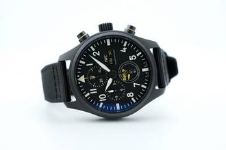 Thumbnail von IWC Fliegeruhr Chronograph Pilot Chronograph Edition Royal Maces 44,5mm - Siyah Seramik - IW389107 2022