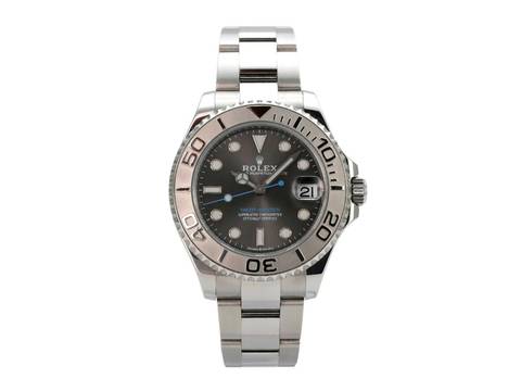 Rolex Yacht-Master 37 Edelstahl / Platin 37 Ref. 268622 Rhodium