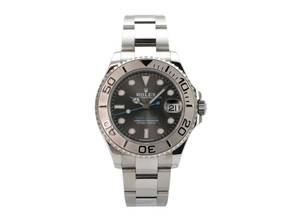 Thumbnail von Rolex Yacht-Master 37 Edelstahl / Platin 37 Ref. 268622 Rhodium