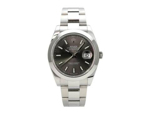 Rolex Datejust 41 Edelstahl 126300 Rhodium