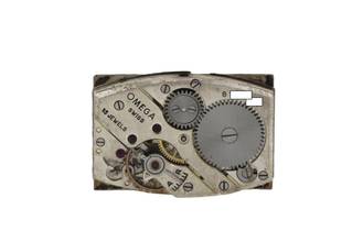 Thumbnail von Omega Classic Dedalos Ultra Rare Vintage approx. from 1934 small Second
