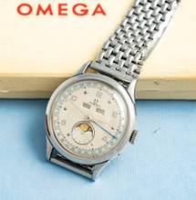Thumbnail von Omega RARE OVERSIZE 37MM KOZMİK AY DÜŞMESİ ÇELİK #2486 VINTAGE