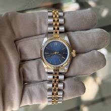 Thumbnail von Rolex Oyster Perpetual 26 67193 26MM soleil blue dial