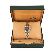 Thumbnail von Rolex Oyster Perpetual 26 67193 26MM soleil blue dial
