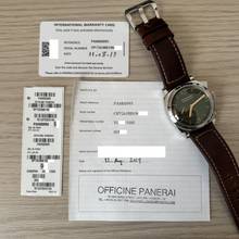 Thumbnail von Panerai Radiomir 3 Days 45MM PAM00995 yeşil kadran Tam Set EN İYİ Durum