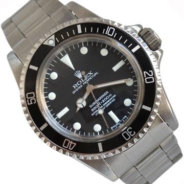 Rolex Submariner (No Date) 5512 4 Lines luminova dial 1970