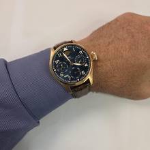Thumbnail von IWC Große Fliegeruhr Big Pilot Petit Prince Perpetual Calendar Ouro Rosé 46mm Automatik Komplett