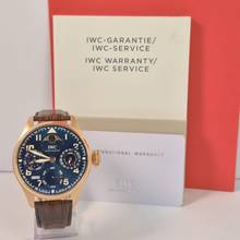 Thumbnail von IWC Große Fliegeruhr Big Pilot Petit Prince Perpetual Calendar Ouro Rosé 46mm Automatik Komplett