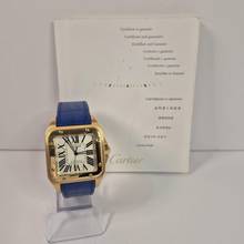 Thumbnail von Cartier Santos 100 Large Gold 38mm Automatik Komplett