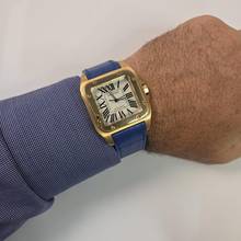 Thumbnail von Cartier Santos 100 Large Gold 38mm Automatik Komplett