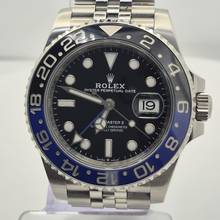 Thumbnail von Rolex GMT-Master II Batman Jubilee 40mm Automatik Komplett
