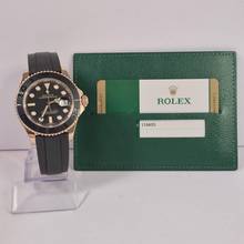 Thumbnail von Rolex Yacht-Master 40 40mm Ouro Rosé Oysterflex Automático Completo