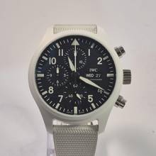 Thumbnail von IWC Fliegeruhr Chronograph Pilot Chronograph Lake Tahoe Keramik 44mm Automatik Vollständig