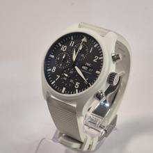 Thumbnail von IWC Fliegeruhr Chronograph Pilot Chronograph Lake Tahoe Keramik 44mm Automatik Vollständig