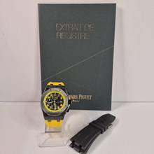 Thumbnail von Audemars Piguet Royal Oak Offshore Chronograph Bumble Bee Carbon & Ceramic 42mm Automatik Vollständig
