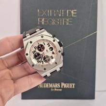 Thumbnail von Audemars Piguet Royal Oak Offshore Chronograph Panda 42mm Automatik Vollständig