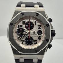 Thumbnail von Audemars Piguet Royal Oak Offshore Chronograph Panda 42mm Automatik Vollständig
