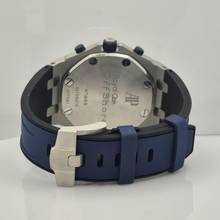 Thumbnail von Audemars Piguet Royal Oak Offshore Chronograph Navy 42mm Automatik Vollständig
