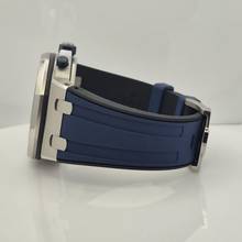 Thumbnail von Audemars Piguet Royal Oak Offshore Chronograph Navy 42mm Automatik Vollständig
