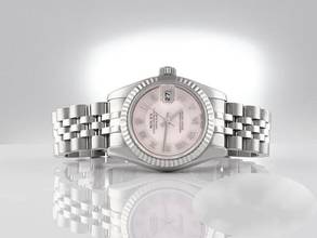 Thumbnail von Rolex Lady-Datejust 179174 2010 Stahl Weissgold 750 Perlmutt Automatik