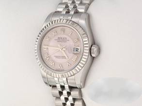 Thumbnail von Rolex Lady-Datejust 179174 2010 Stahl Weissgold 750 Perlmutt Automatik