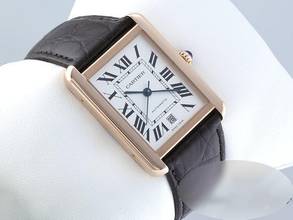 Thumbnail von Cartier Tank Solo XL Çok Büyük Model Çelik Rose Altın W5200026 2017 Otomatik