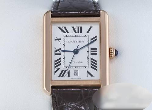 Cartier Tank Solo Xl Extragroßes Modell Stahl Rosegold W5200026 2017 Automatik