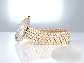 Thumbnail von Cartier Triniy Uhr Gelbgold Rosegold Weissgold 750 W60001s8 Damen Gold