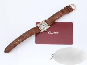 Thumbnail von Cartier Tank Louis Cartier Kleines Modell Gelbgold 750 2022 W1529856 Gold Damen