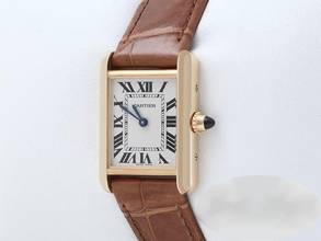 Thumbnail von Cartier Tank Louis Cartier Kleines Modell Gelbgold 750 2022 W1529856 Gold Damen