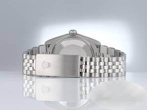 Thumbnail von Rolex Datejust 31 31mm Edelstahl Automatik Diamanten Damenuhr Stahl Stainless Steel Oyster-band Chronometer White Dial