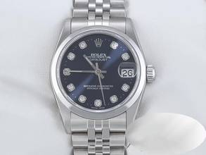 Thumbnail von Rolex Datejust 31 31mm Edelstahl Automatik Diamanten Damenuhr Stahl Stainless Steel Oyster-band Chronometer White Dial