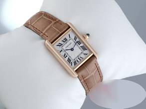 Thumbnail von Cartier Tank Louis Cartier Kleines Modell Rosegold 750 2024 Wgta0010 Handaufzug Gold