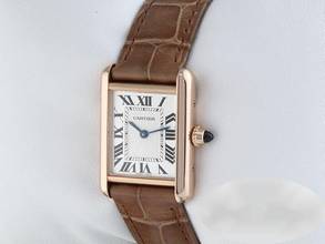Thumbnail von Cartier Tank Louis Cartier Kleines Modell Rosegold 750 2024 Wgta0010 Handaufzug Gold