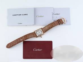 Thumbnail von Cartier Tank Louis Cartier Kleines Modell Rosegold 750 2024 Wgta0010 Handaufzug Gold