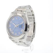Thumbnail von Rolex Datejust II Steel Azzurro Blue Roman Dial