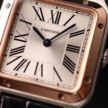 Thumbnail von Cartier Santos Dumont Small W2SA0012 Stahl/Rosen Gold