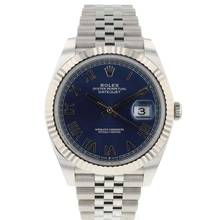 Thumbnail von Rolex Datejust 41 Jubilee Bright Blue Roman NEW '26