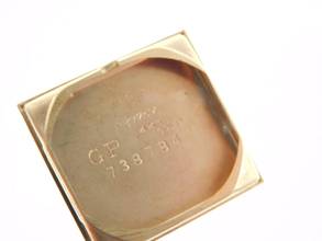 Thumbnail von Girard Perregaux Classic Tank - Rare Vintage 14K Gelbgold Herrenuhr Handaufzug frühe GP Herrenuhr massiv Gelbgold im original Zustand