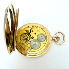 Thumbnail von IWC Pocket Watch Taschenuhr Pocket watch Savonette 585/000 56 mm 125 Gramm