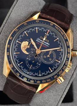 Omega Speedmaster Professional Moonwatch 42mm 311.63.42.30.03.001 Apollo XVII 45th Anniversary Very Good Condition Full Set 2018 Limited Edition '272'