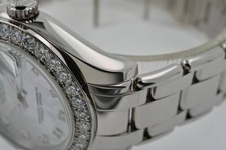 Thumbnail von Rolex Datejust 31 Oyster Pearlmaster 18k Factory Diamond Dial Bezel 81299 34mm LC100