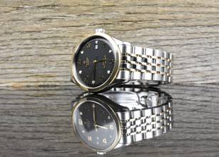 Thumbnail von Tudor 1926 Black 39mm M91551 Stahl/Roségold · Automatik · Clous de Paris Diamond