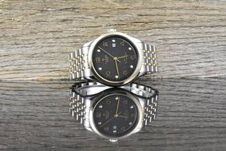 Thumbnail von Tudor 1926 Black 39mm M91551 Stahl/Roségold · Automatik · Clous de Paris Diamond